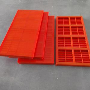 Quality Mining Machine Parts WS85 PU Tension Screen Mesh Corrosion / Oil Resistant wholesale