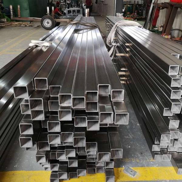 Cheap 254SMo SS Round Pipe Industrial Square 304 Seamless Rectangular Tube for sale