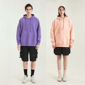 Quality Sustainable Pullover Knitted Unisex Plain Hoodies Customized wholesale