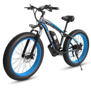 Quality 16AH 26 Inch Fat Tire Electric Bike 80km Pedal Assist Mode ODM wholesale