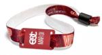 Customized Disposable Medical Woven Qr Code Rfid Chip Fabric Sport Wristband