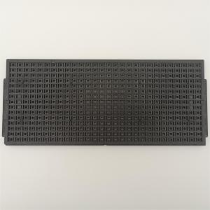 Quality Matrix Pes Black Jedec Tray Standard 0.76mm Flatness For Electronic Parts wholesale