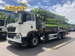 38X-5RZ ZOOMLION Used Concrete Pump Truck SINOTRUK HOWO 6X4