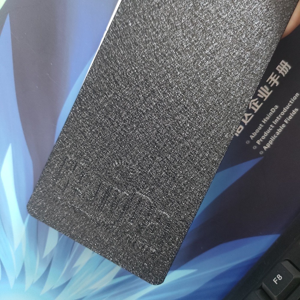 Hsinda Weather-proof Leather Black Polyester Electrostatic Coating Powder for Outdoor Powder Coating Car Paint