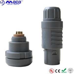 Quality 2P Series 8 Pin Connector Male And Female , Plastic Medical Device Connectors wholesale