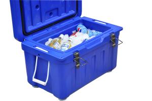 Quality 35 Liter Premium Blue Plastic Cooler Box for Fishing | Camping｜Hunting wholesale