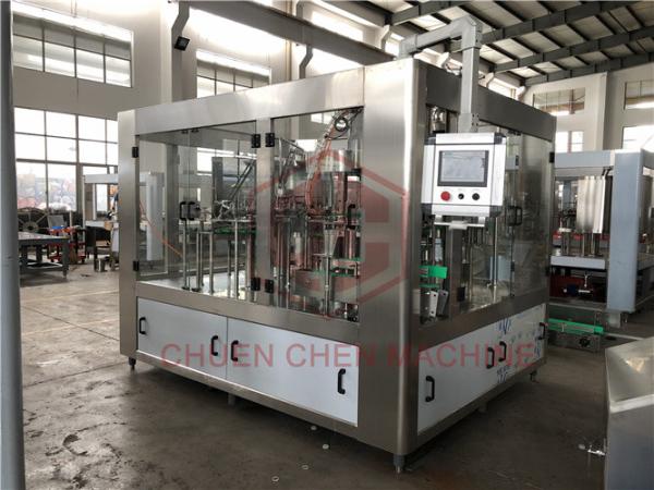 Mineral Water Bottle Filling Machine 3 In 1 With Lubricate System