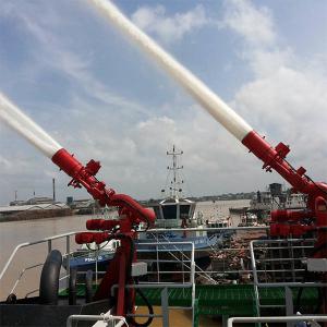 Quality CCS, BV, ABS Approved 300-2400m3/h Stainless Steel Manual Fire Fighting Water Monitor wholesale