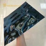 AISI 4*8FT Stainless Steel Color Sheet Blue Gold Black Silver Mirror For Ceiling