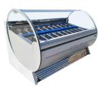 CFC Free Sliding Door Ice Cream Display Freezer 16 Pans