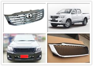 Quality OE and TRD Style Toyota Hilux Vigo 2012 Front Grille , Plastic ABS Supplier wholesale