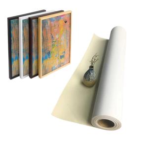Quality Eco Solvent Inkjet Printing Polycotton Canvas 380gsm Matte wholesale