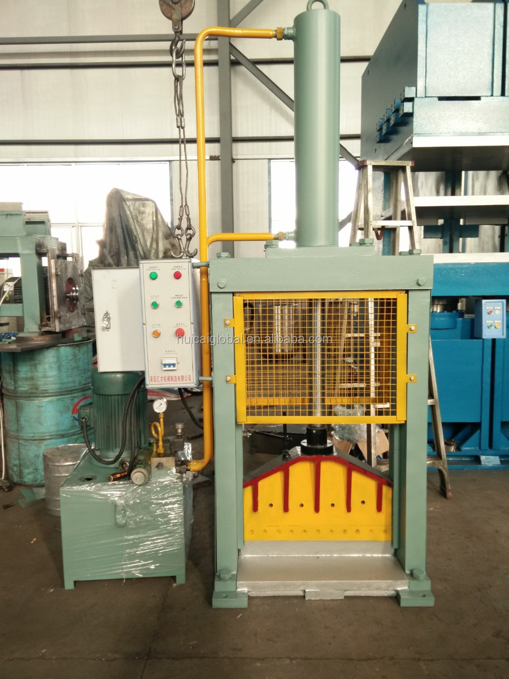 Durable XQL-120 Rubber Cutting Machine with Overall Size 2122x1440x2509 and 2.2 kW Power