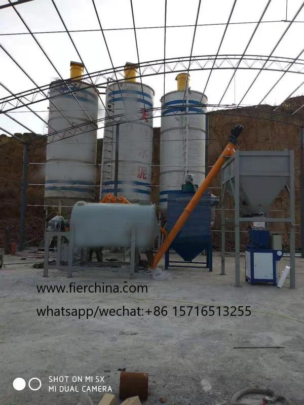 Dry Pulping Equipment For 5-6T/H /Dry Powder Mortar Equipment / Dry Mixing Equipment