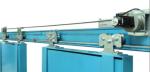 High security military bases Rail wheel automatic Heavy duty bank access door