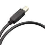 Custom RS232 Overmolding Cable Assemblies DB9 Female To USB 2.0 B Male Type