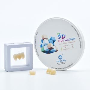 Quality A1 A2 A3 3d Multilayer Zirconia Block Blank Disc For Laboratorio Dental wholesale
