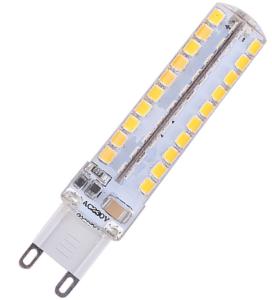 Quality LED 5W G9 220-240v Silicone Chandelier Crystal Indoor Lamp Indoor Light New Item House Office Used Project Energy Saving wholesale