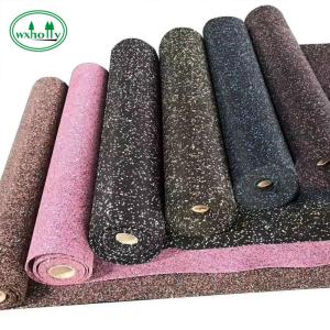 Quality Antislip Shockproof Sports Equipments Epdm Floor Rubber Mat For Gym wholesale