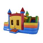 Colorful PVC Kids Fun Bounce Housel Inflatable Bouncy Jumping Castle For Sale