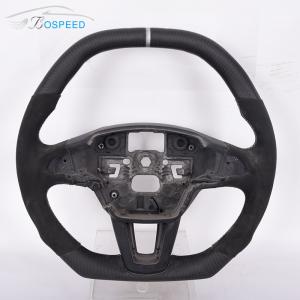 Quality Alcantara Ranger Ford Carbon Fiber Steering Wheel Matte 35cm wholesale