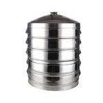 Large stainless steel style 47cm steamer hotel restaurant food steamer 52cm