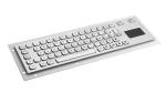 Stainless Steel Industrial Keyboard With Touchpad / Rugged Keyboard