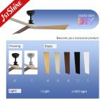 52 Inches ABS Blade Ceiling Fan Without Light Energy Saving with Remote and