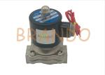 Normally Closed Solenoid Pneumatic Valve / Thread Water Solenoid Valve 1/2" Inch