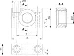 AVENTICS Bearing Brackets Attachments MT4 MT5 MT6 Series AT4 – 1827001603