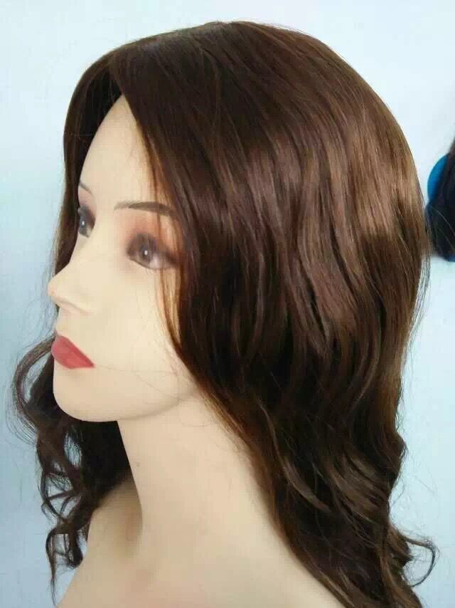 12 inch #6 Wholesale Price European Human Hair Jewish Wig Kosher Wig