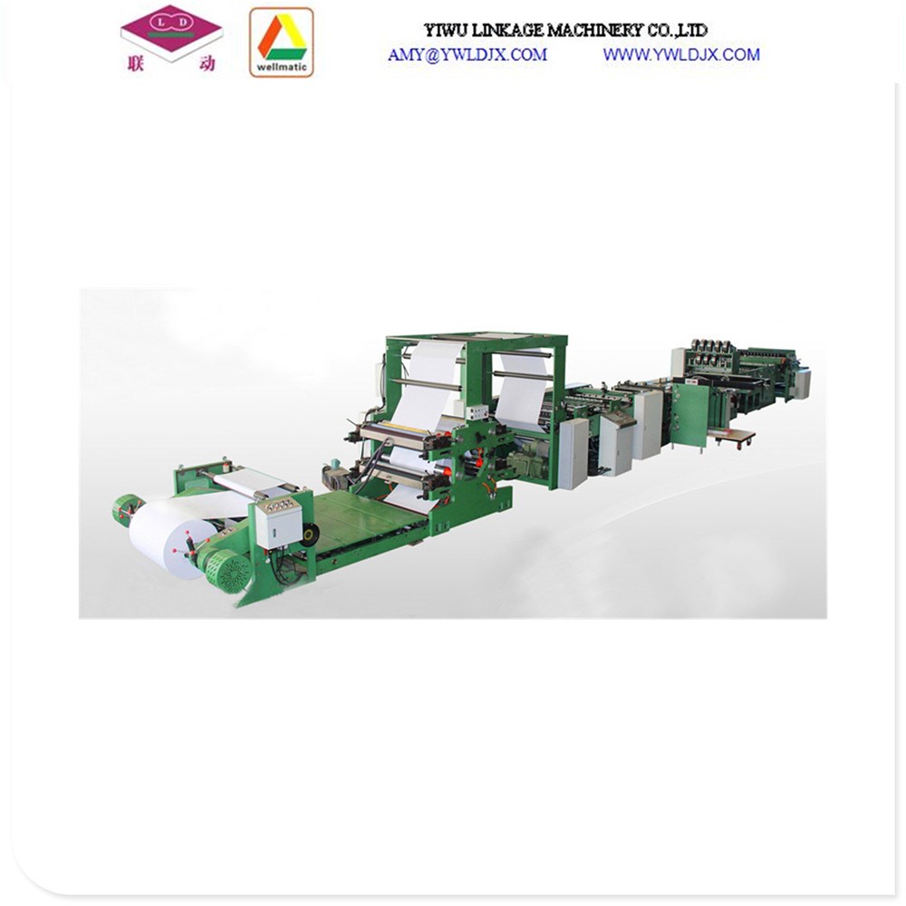 Office Stationery Full Line Ruling Folding Cutting Binding All in One Notebook Machine Production Line