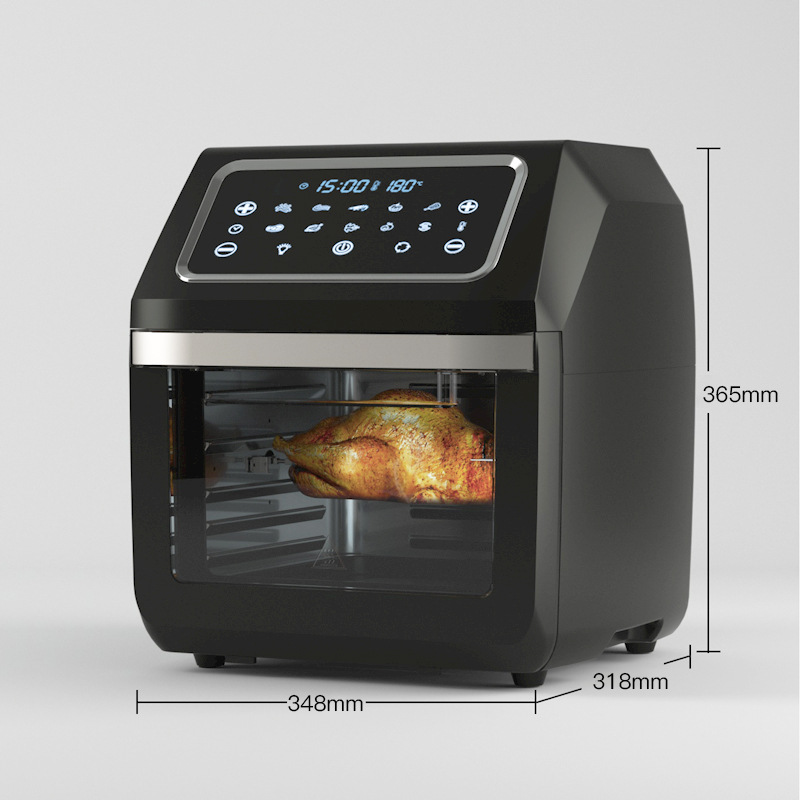 Oil Free LED Screen Touch Control Air Fryer Oven 11L Big Capacity