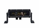 DC9~60V Vehicle LED Light Bar 6D Single Row 8 Inch 45W For Offroad ATV UTV Truck