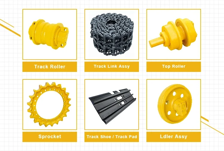 H-Link 5 I Pc30 Pc50 Pc100-6 Pc200 Pc220 Pc350 D4d D3b D8r Excavator Track Chains