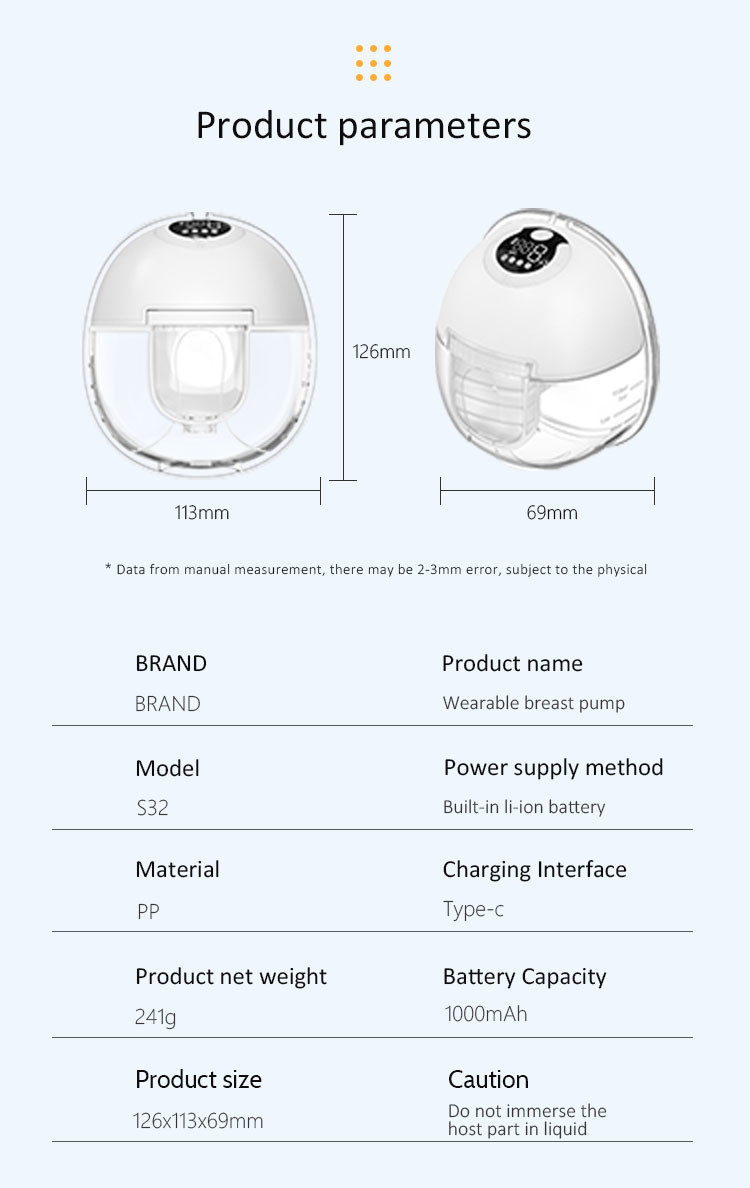 PP Silicone Medical Equipment Breast Pump For Nursing Mothers And Premature Infants