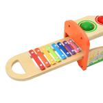 Eight Notes 15cm Wooden Musical Toys Wooden Xylophone Baby