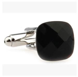 Quality New promotional customed logo crystal zinc alloy cufflinks sports corperate gifts wholesale