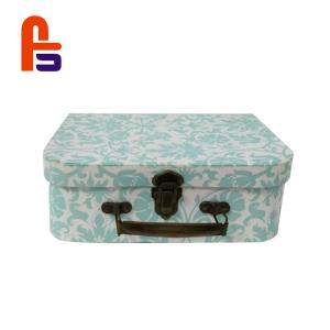 Quality Beautiful Varnishing Surface Treatment Quick Delivery Cardboard Suitcase Box wholesale