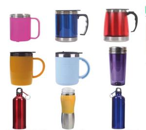Quality New creative gift product coloured stainless steel mugs cup wholesale