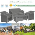 Outdoors Heavy Duty Waterproof Anti-UV Extra Large Patio Furniture/Sectional