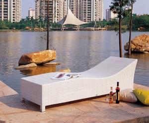 Quality garden sun lounger outdoor beach lounger wholesale