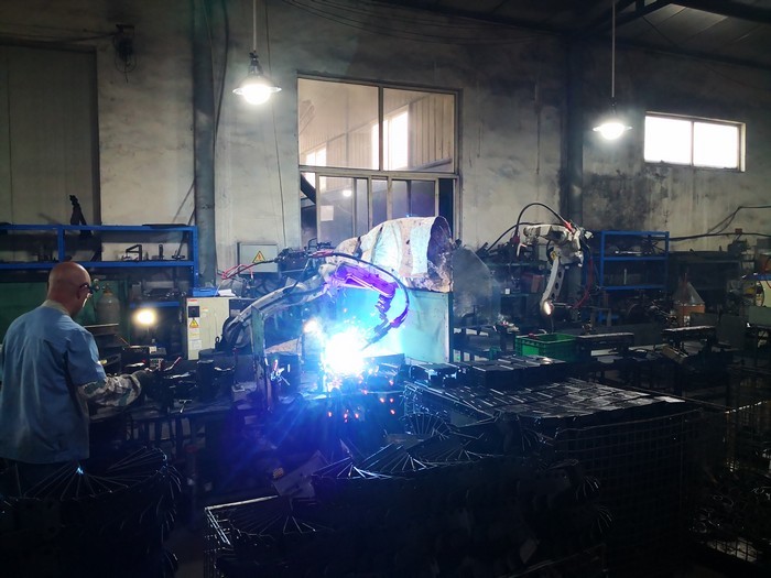 Heat Treatment Arc Welding Bracket Metal Stamping Components