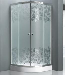Quality 5mm Corner Self Contained Electric Shower Pods Clear Glass wholesale