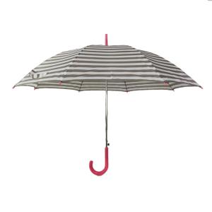 Quality Windproof 23&quot; Polyester 190T Straight Umbrella With Wooden Handle wholesale