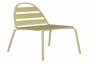 Quality Stackable Garden Metal Outdoor Furniture Chair Powder Coated wholesale