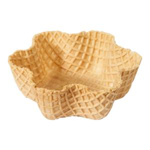 Quality CE Crispy Tart Chocolate Waffle Cones 92mm Caliber , Custon Size wholesale