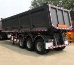 U-Shape Dumper Tipping Ironstone Sand Coal Transport Trailer with 1310mm Wheel