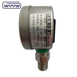 Quality 60mm Panel Mount Digital Pressure Gauge With 4.5V Battery Power Supply wholesale