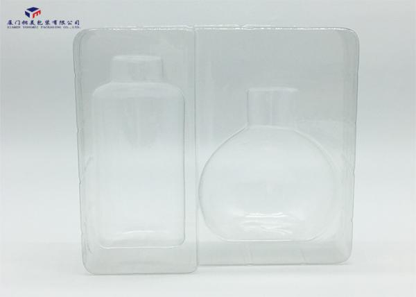 Clear Plastic Box Packaging For Cosmetic Product Eco Friendly 16.5X16.5X6.5cm